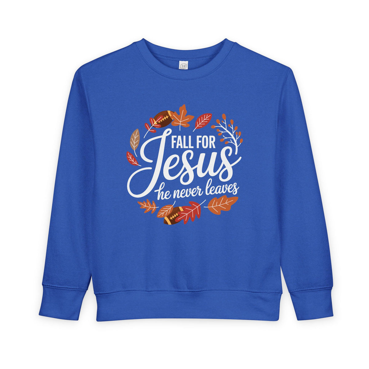 Christian Toddler Sweatshirt | Fall for Jesus, Faith-Based Autumn Apparel