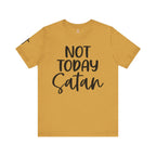 Not Today Satan – Christian Tee | Unisex Faith Humor Shirt