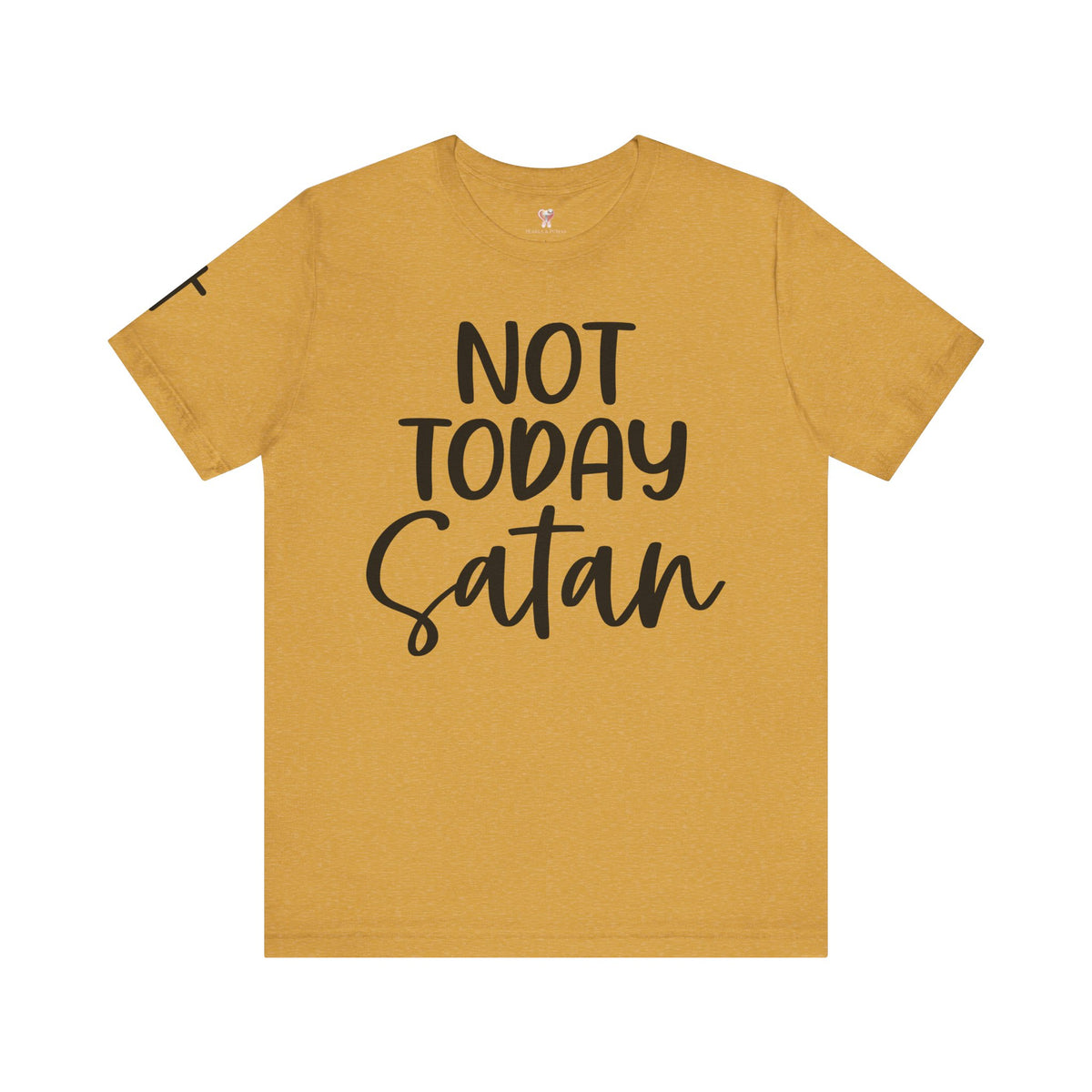 Not Today Satan – Christian Tee | Unisex Faith Humor Shirt