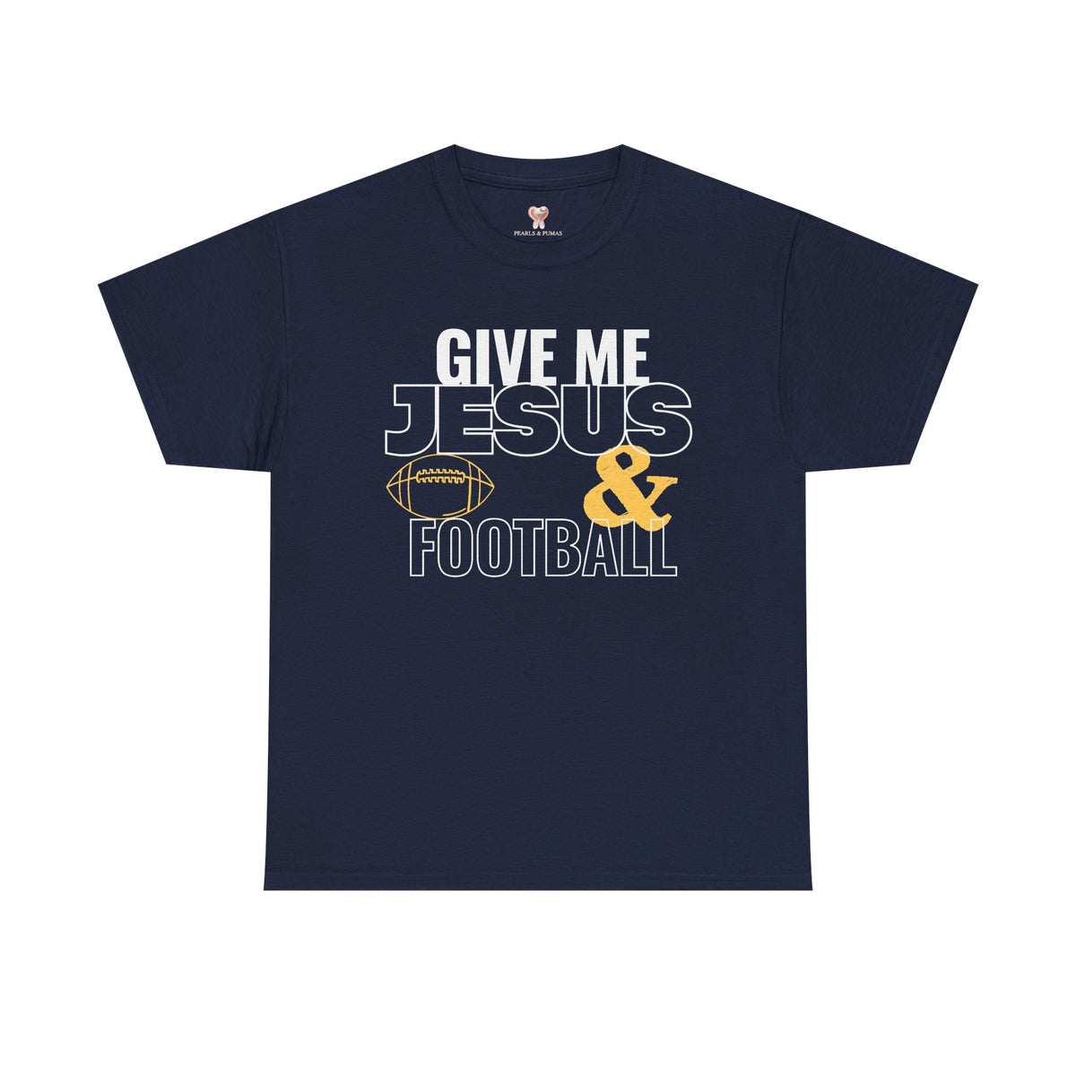 Give Me Jesus & Football T-Shirt | Christian Football Unisex Fall Tee