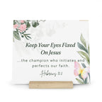 Inspirational Oak Gallery Board with Stand: Giclée Print Display
