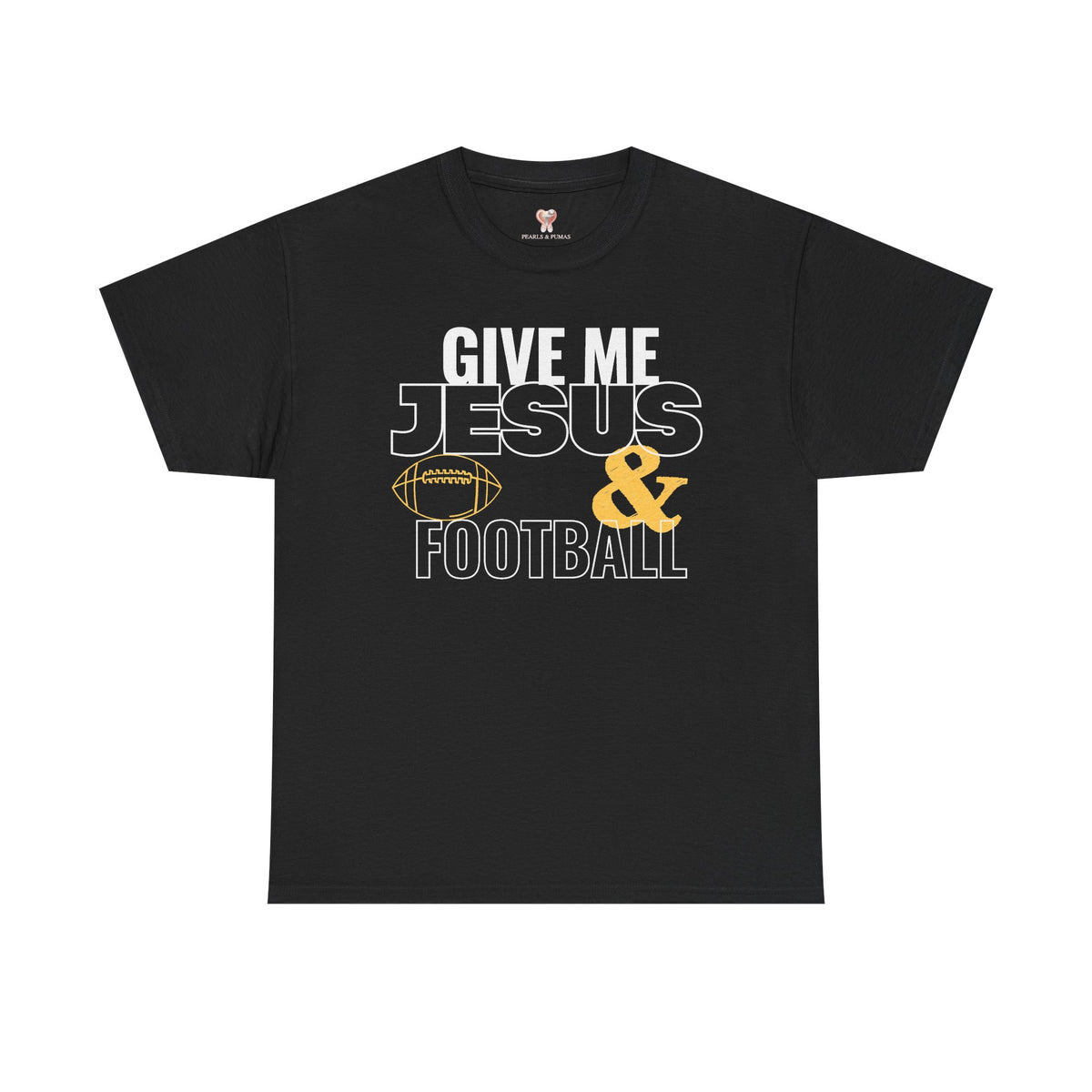 Give Me Jesus & Football T-Shirt | Christian Football Unisex Fall Tee