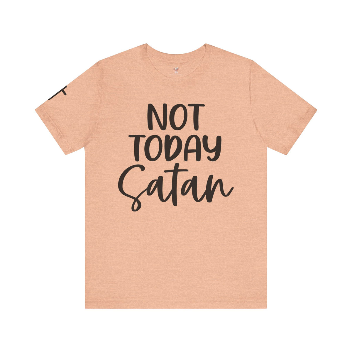 Not Today Satan – Christian Tee | Unisex Faith Humor Shirt
