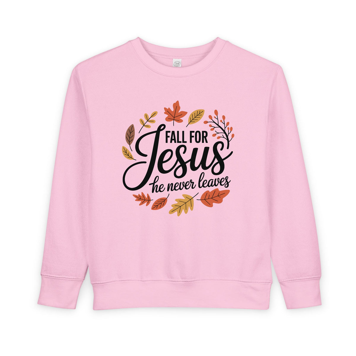 Christian Toddler Sweatshirt | Fall for Jesus, Faith-Based Autumn Apparel