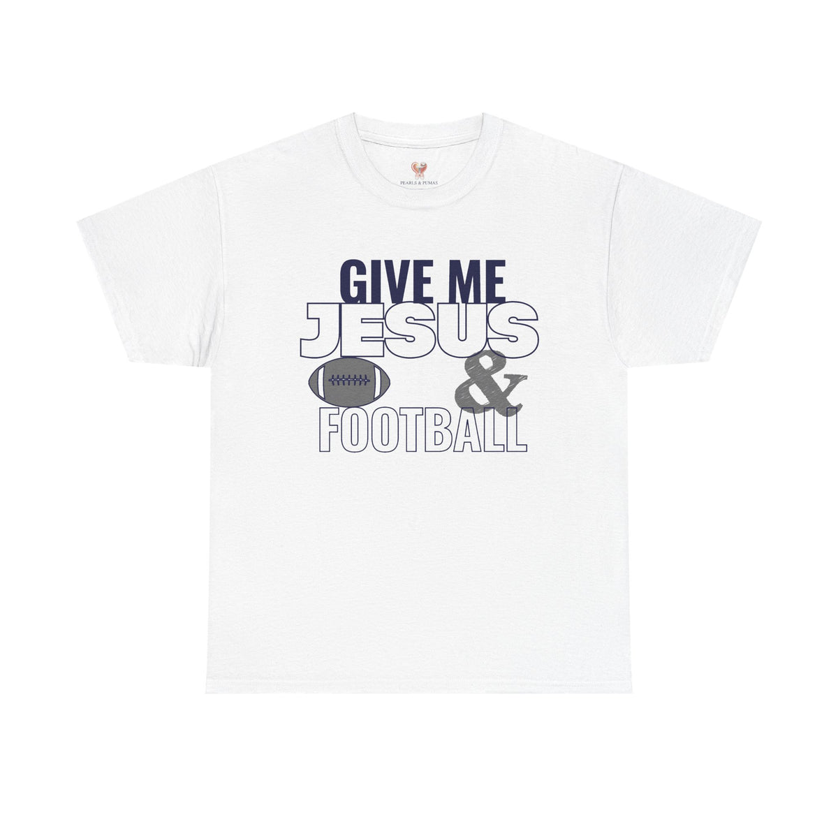 Give Me Jesus & Football T-Shirt | Christian Football Unisex Fall Tee