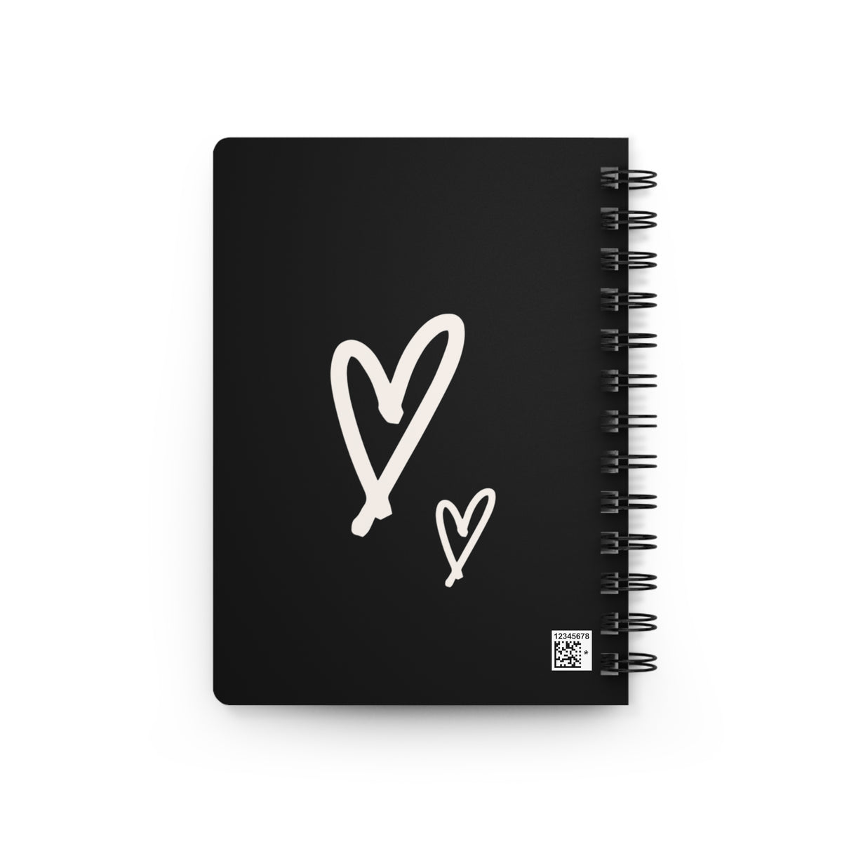 Christian Journal: "If God is For You" Spiral Notebook, Motivational Gift