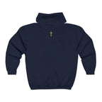 Christian Apparel Hoodie | “Reborn” Faith Full Zip Hoodie | Soft, Inspirational Unisex Hoodie for Men & Women
