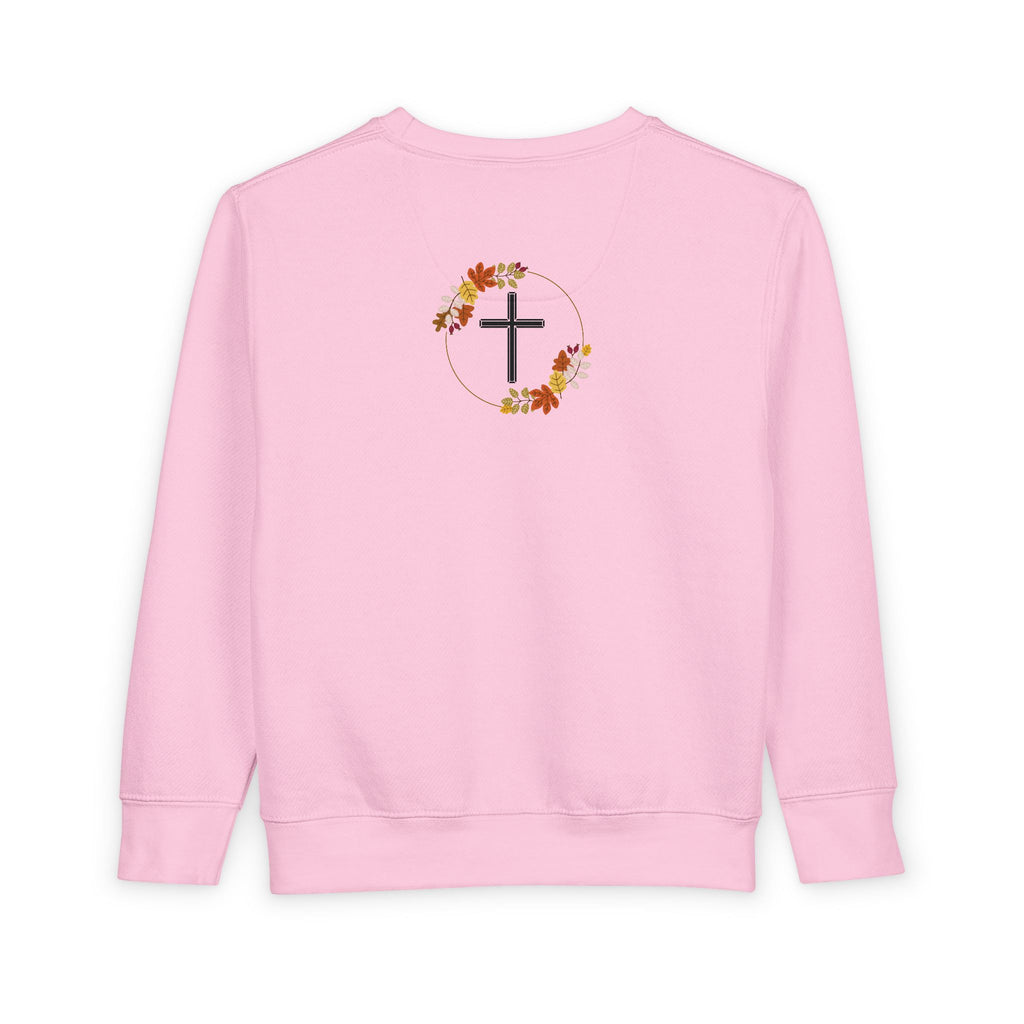 Christian Toddler Sweatshirt | Fall for Jesus, Faith-Based Autumn Apparel