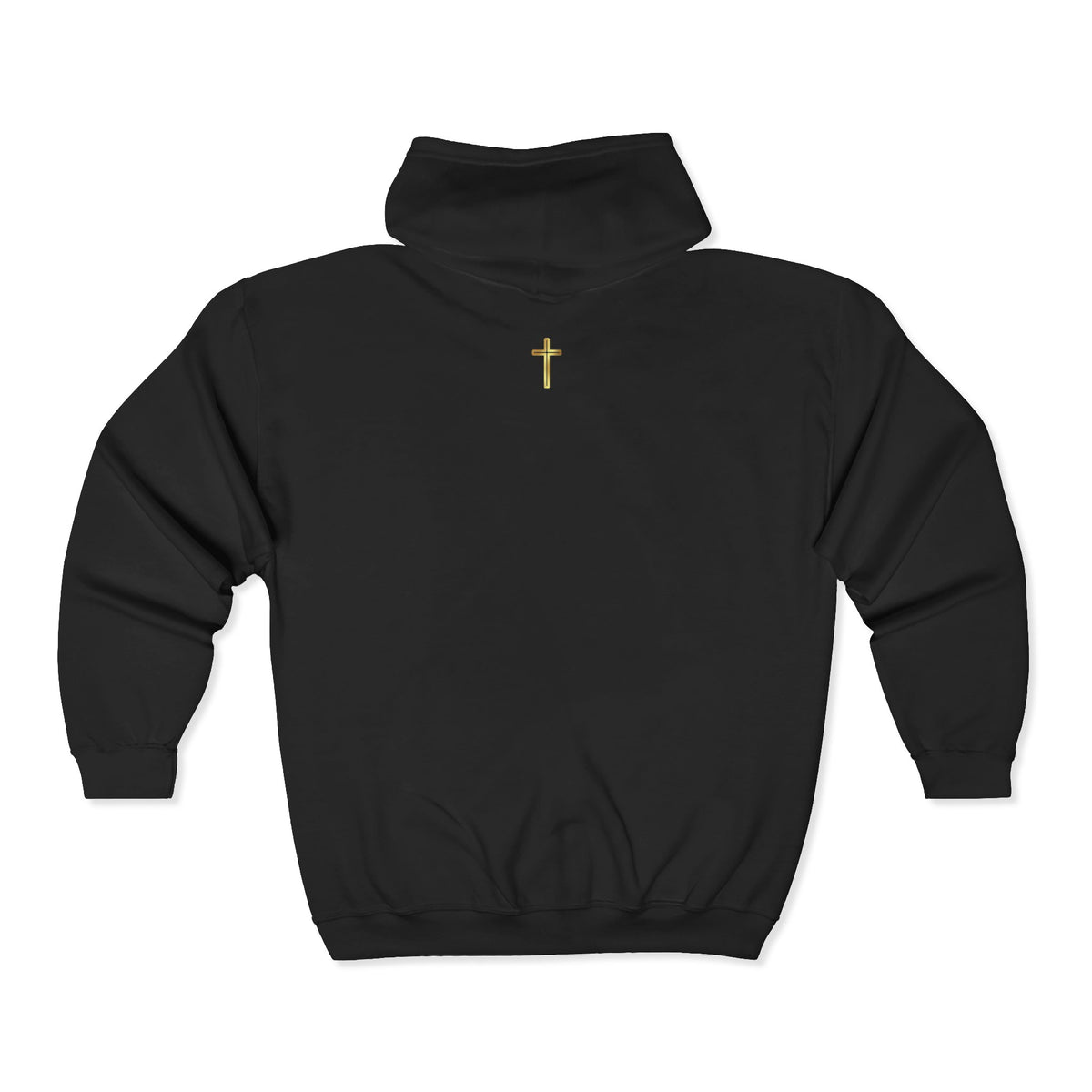 Christian Apparel Hoodie | “Reborn” Faith Full Zip Hoodie | Soft, Inspirational Unisex Hoodie for Men & Women
