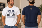 Give Me Jesus & Football T-Shirt | Christian Football Unisex Fall Tee