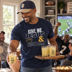 Give Me Jesus & Football T-Shirt | Christian Football Unisex Fall Tee
