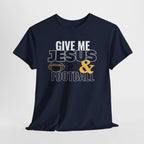 Give Me Jesus & Football T-Shirt | Christian Football Unisex Fall Tee