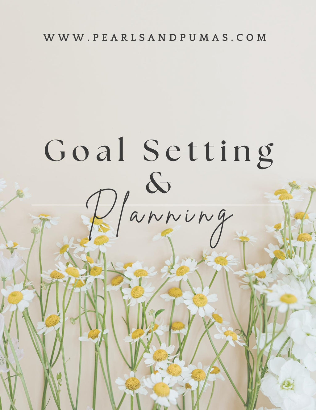 Goal Setting Planner