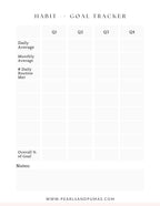 Goal Setting Planner