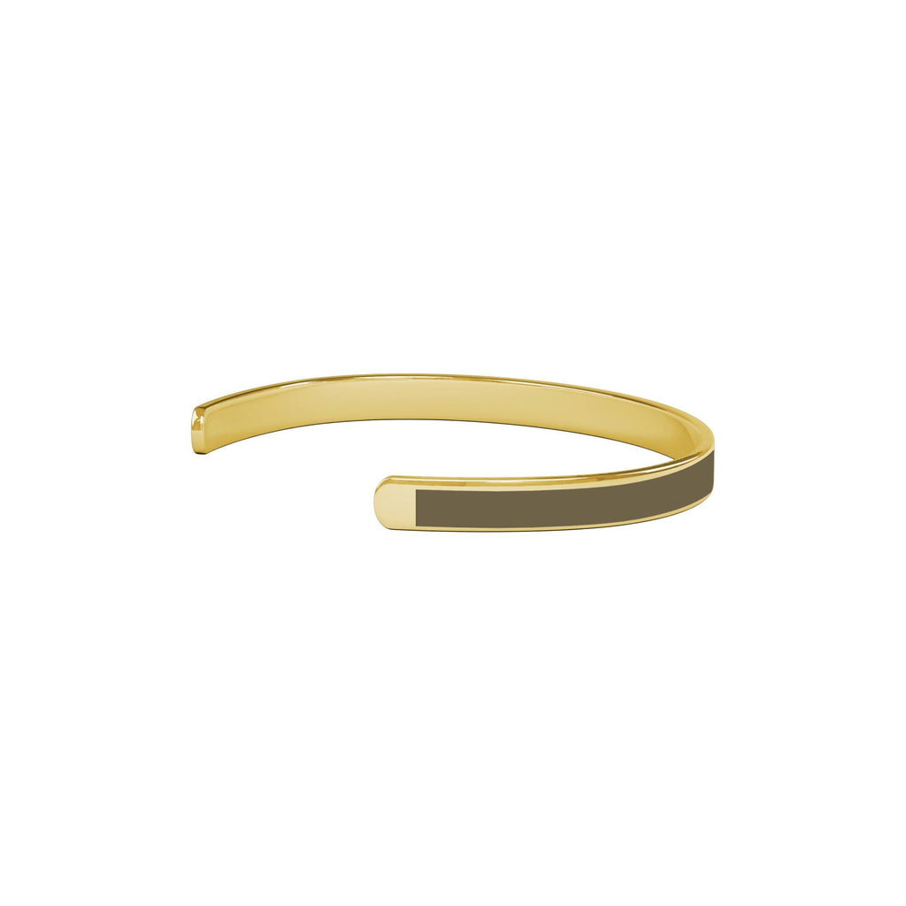Inspirational Christian Cuff Bracelet: "Blessed With Peace, Not Today Satan"