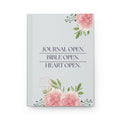 Personalized Floral Prayer Journal: Christian Inspiration, Spiral Notebook