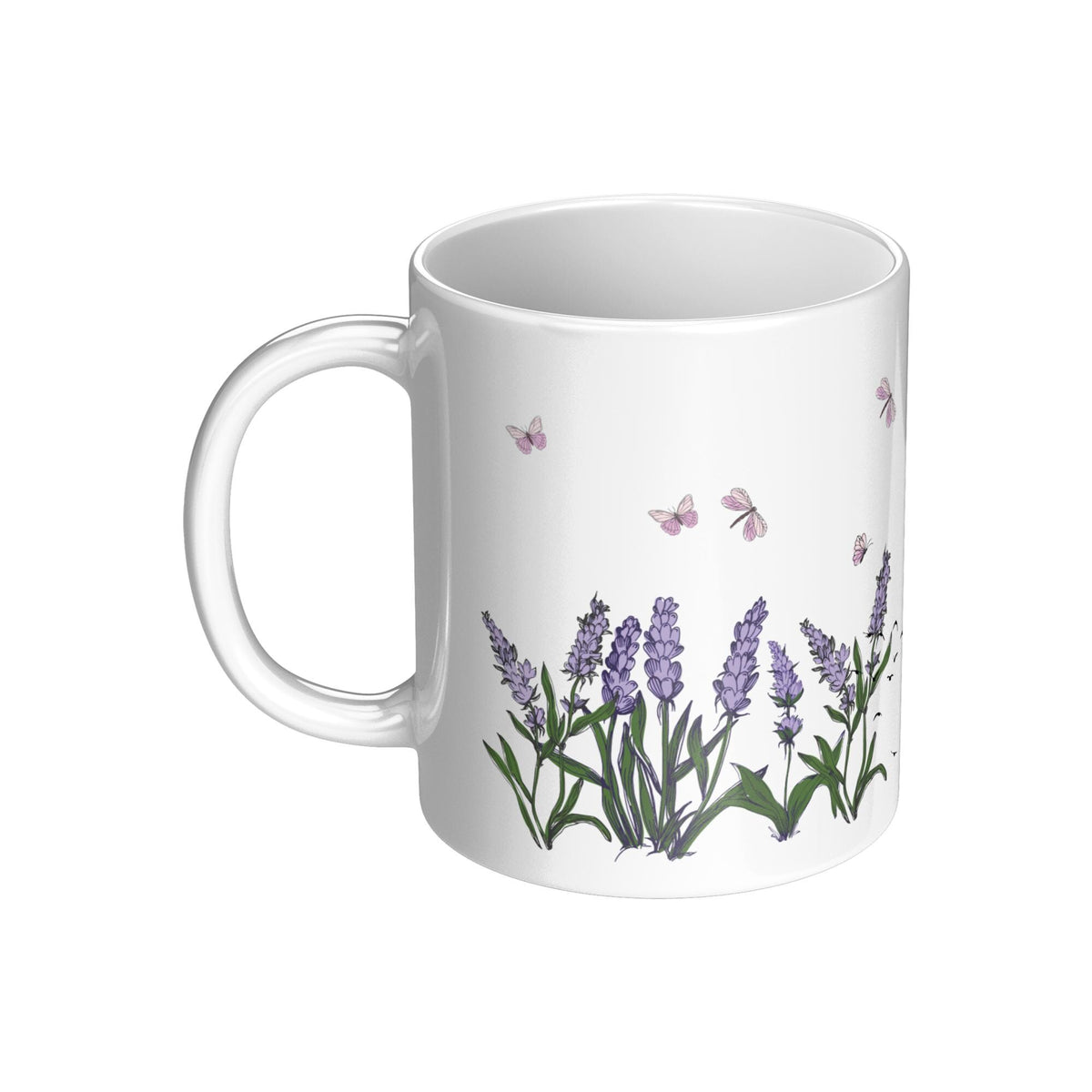 Embraced With Grace Floral Mug: Christian Inspirational Gift