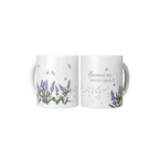 Embraced With Grace Floral Mug: Christian Inspirational Gift
