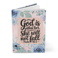 Inspirational Prayer Journal | Psalm 46:5 Floral Hardcover Notebook