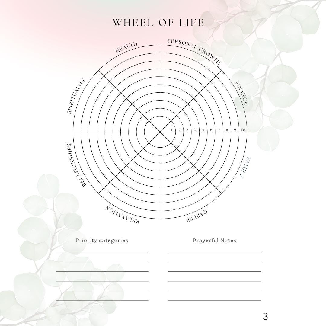 Christian Vision Board Workbook: Christ-Centered Goal Planning (Digital Download)