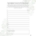 Christian Vision Board Workbook: Christ-Centered Goal Planning (Digital Download)