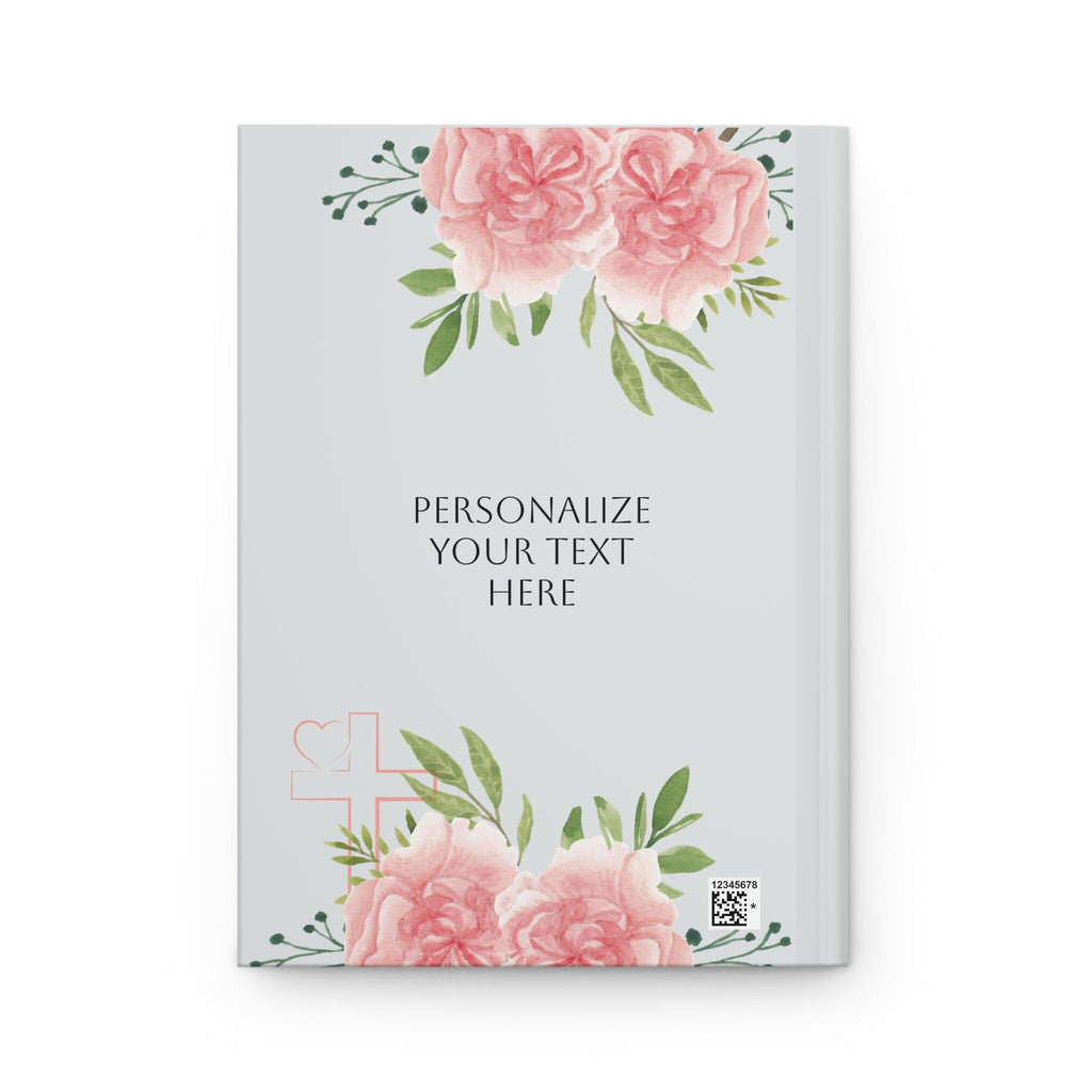 Personalized Floral Prayer Journal: Christian Inspiration, Spiral Notebook