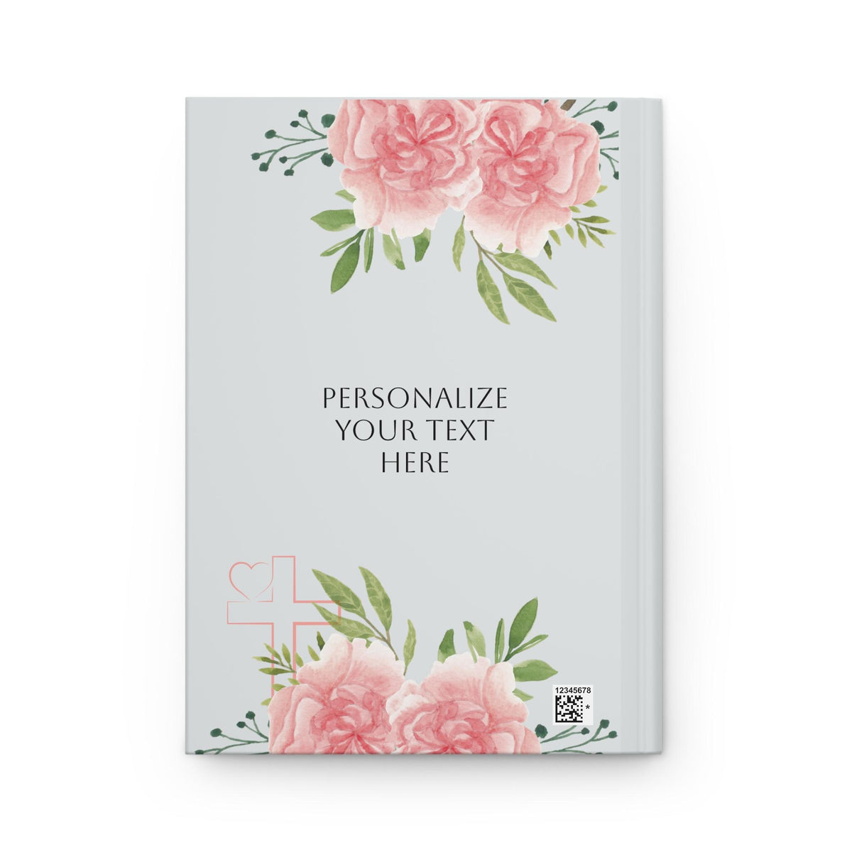 Personalized Floral Prayer Journal: Christian Inspiration, Spiral Notebook