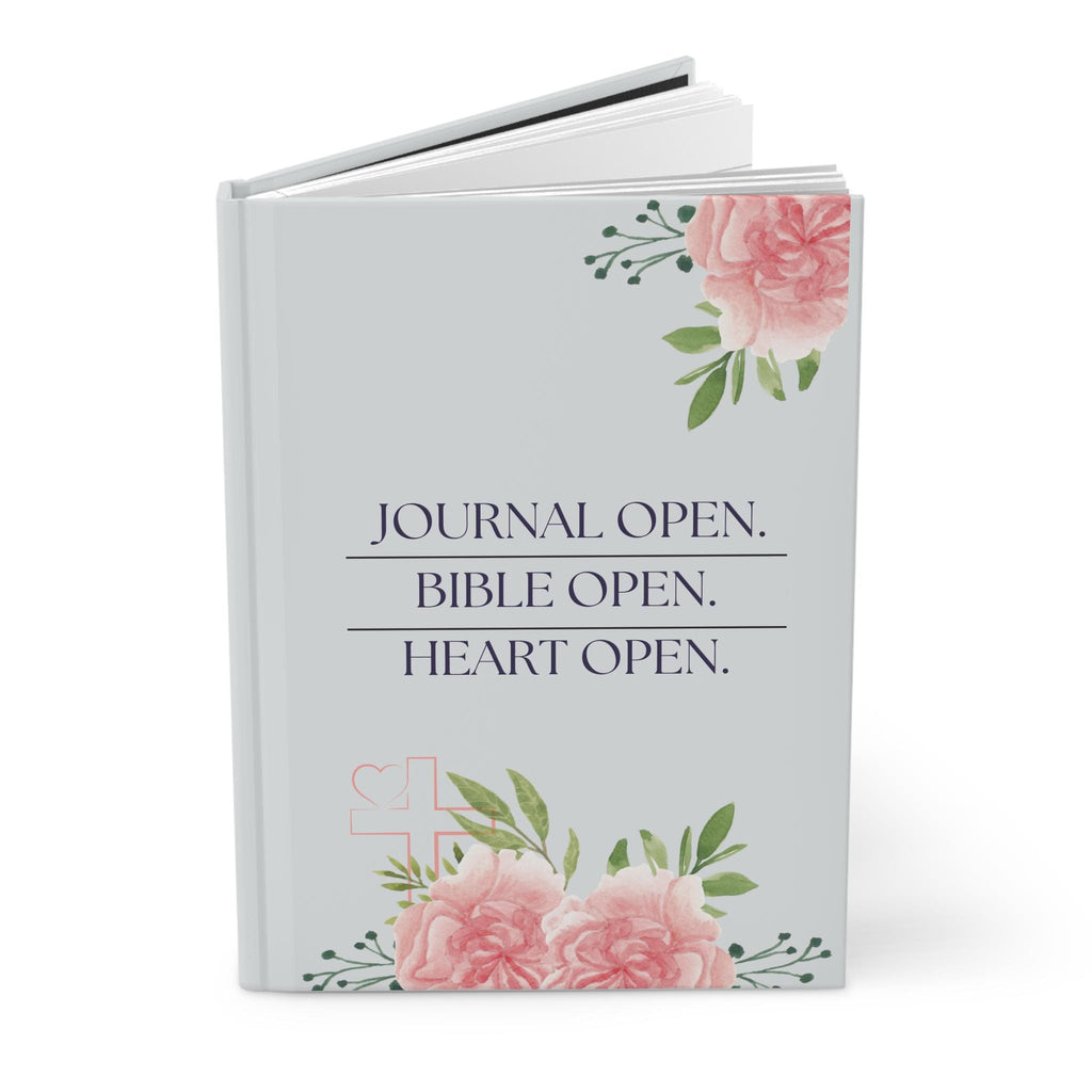 Personalized Floral Prayer Journal: Christian Inspiration, Spiral Notebook