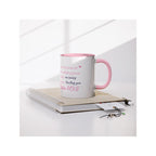 Christian Ceramic Mug | Psalm 143:8 Inspirational Coffee Cup