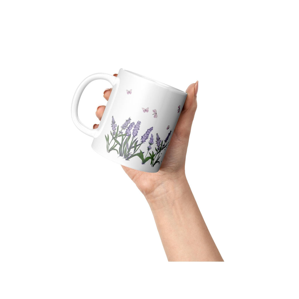 Embraced With Grace Floral Mug: Christian Inspirational Gift