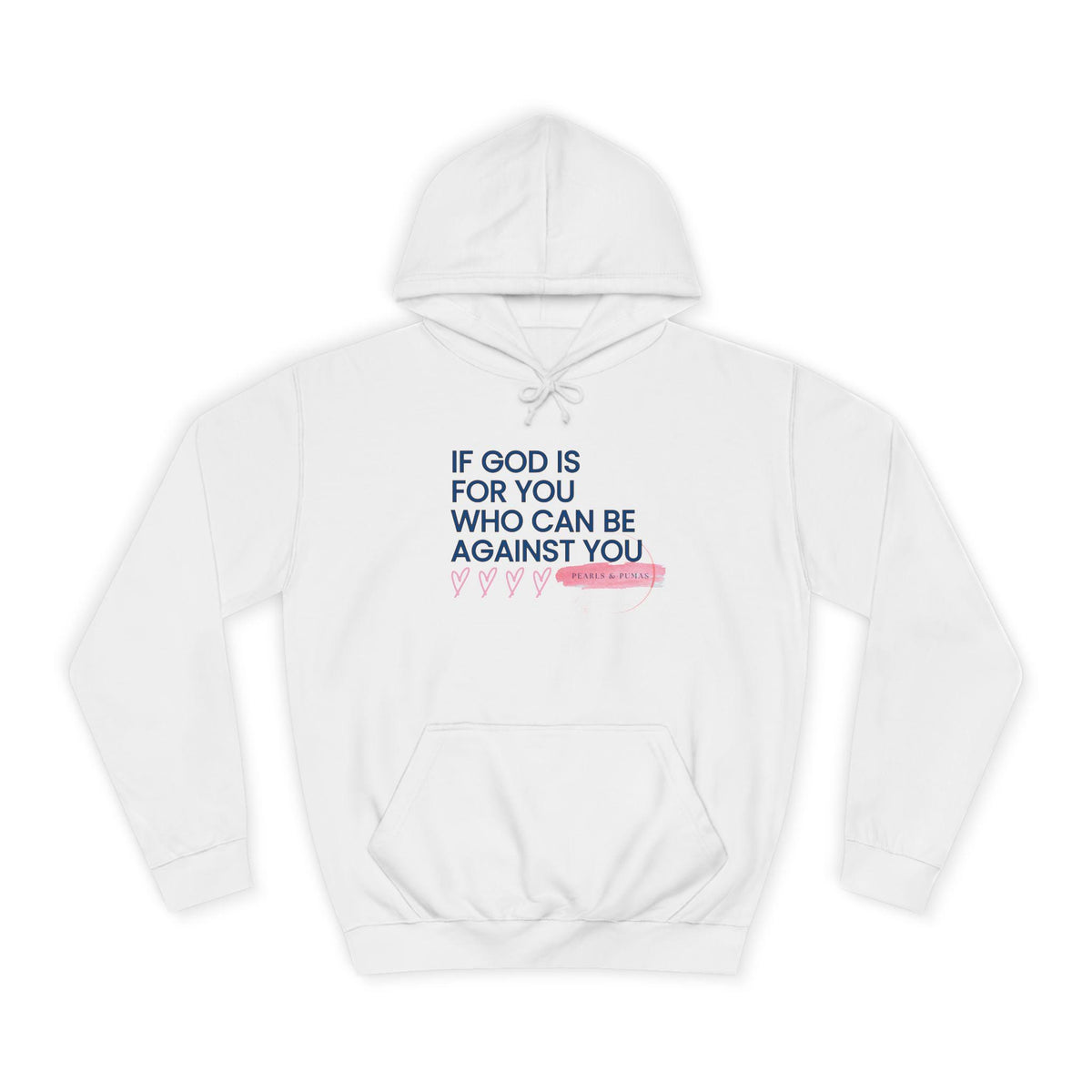 Inspirational Christian Hoodie: "If God is For You" Unisex Apparel