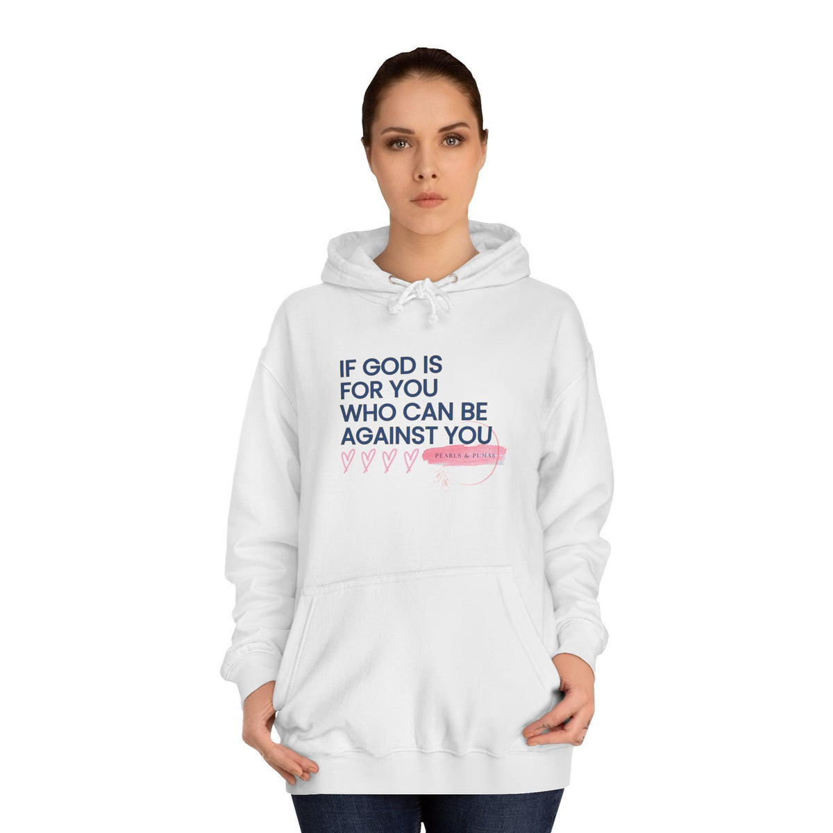 Inspirational Christian Hoodie: "If God is For You" Unisex Apparel