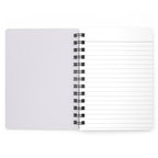 Floral Spiral Journal, Inspirational Psalm 143:8, Lined Notebook