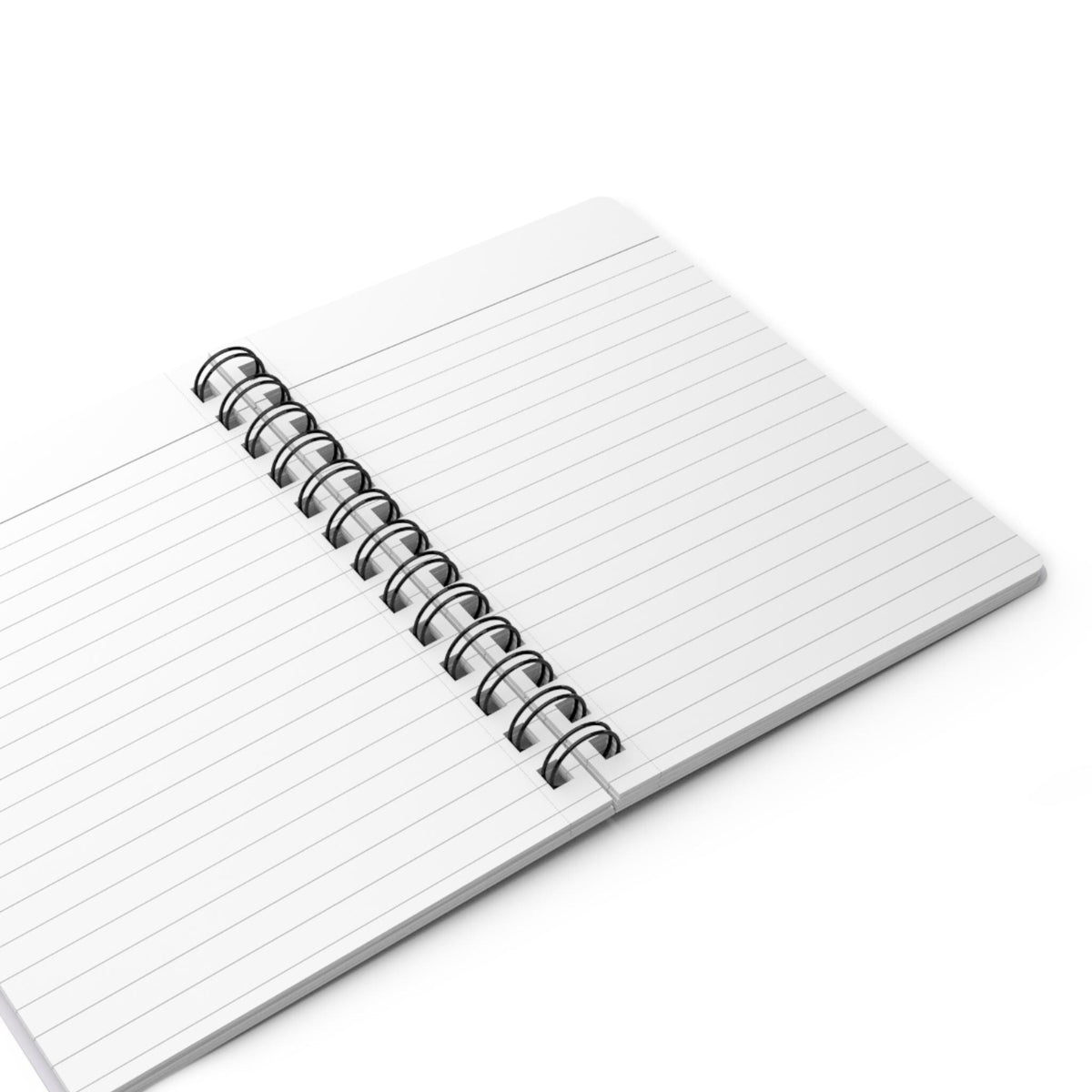 Floral Spiral Journal, Inspirational Psalm 143:8, Lined Notebook