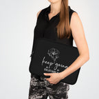 Floral Galatians 6:9 Laptop Sleeve | Christian "Keep Going" Motivational Gift