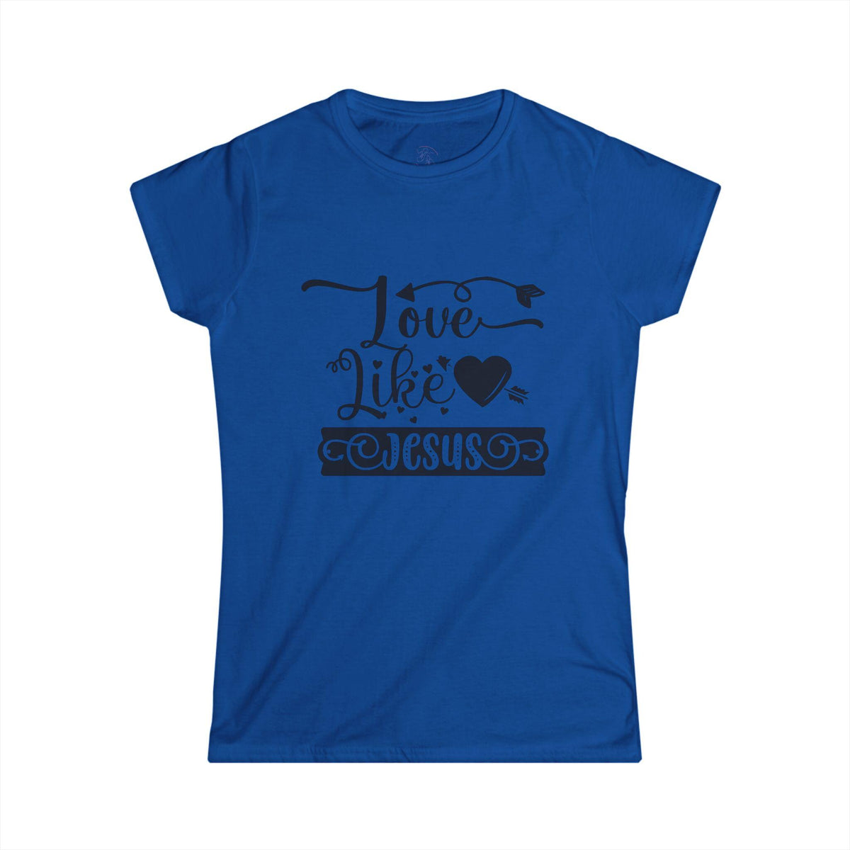 Love Like Jesus Christian Tee: Softstyle Women's Faith Apparel