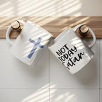 Not Today Satan Coffee Mug | Christian Ceramic Cup, Spiritual Gift
