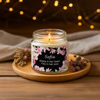 Personalized Christian Candle: Proverbs 31, Vanilla Bean Scent