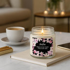Personalized Christian Candle: Proverbs 31, Vanilla Bean Scent