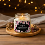 Personalized Christian Candle: Proverbs 31, Vanilla Bean Scent