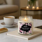 Personalized Christian Candle: Proverbs 31, Vanilla Bean Scent