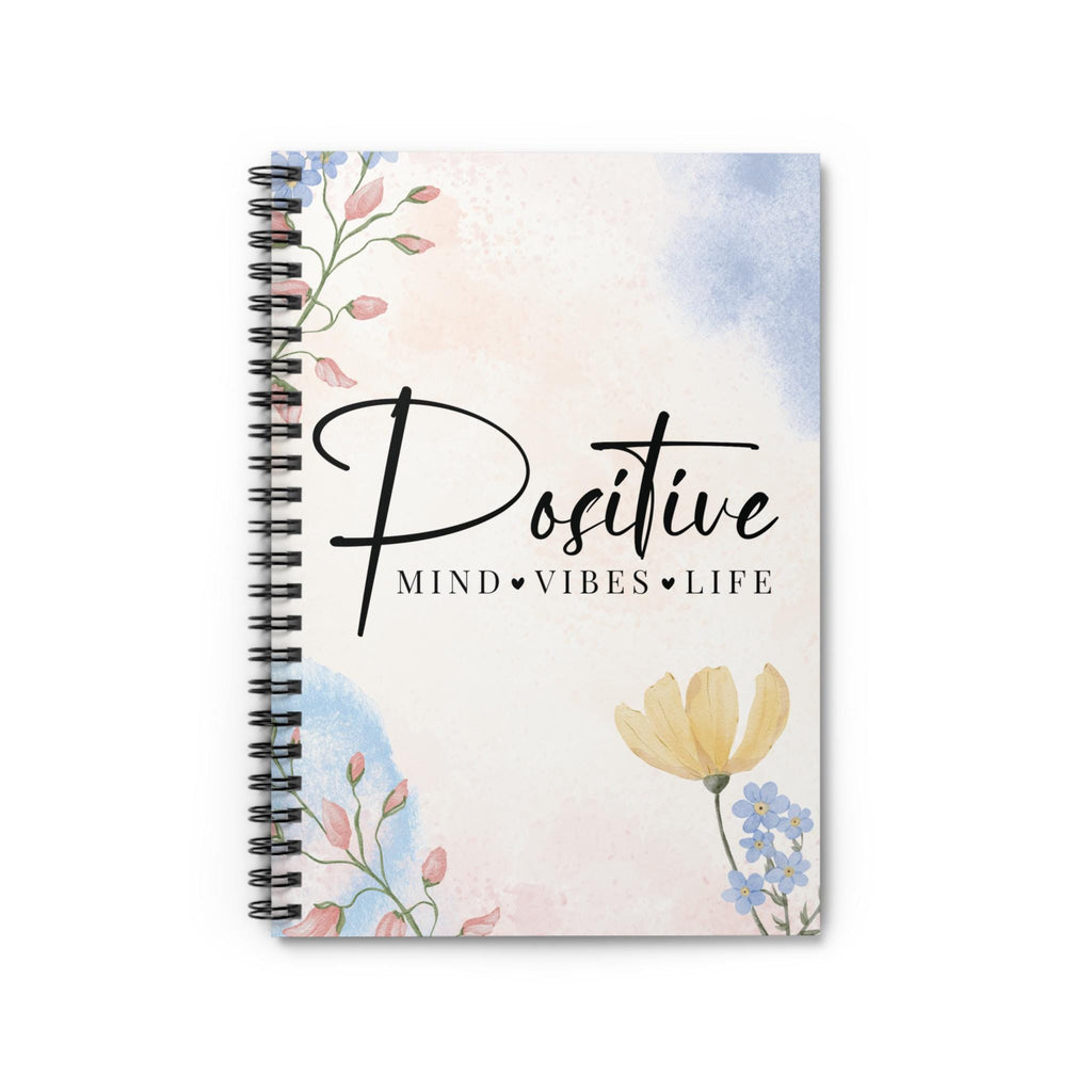 Floral Spiral Notebook: Inspirational Christian Journal for Women