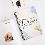 Floral Spiral Notebook: Inspirational Christian Journal for Women