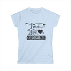 Love Like Jesus Christian Tee: Softstyle Women's Faith Apparel