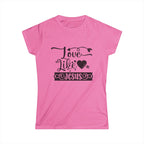 Love Like Jesus Christian Tee: Softstyle Women's Faith Apparel