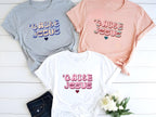 Women's Christian T-Shirt: 'Cause Jesus' Softstyle Faith Tee