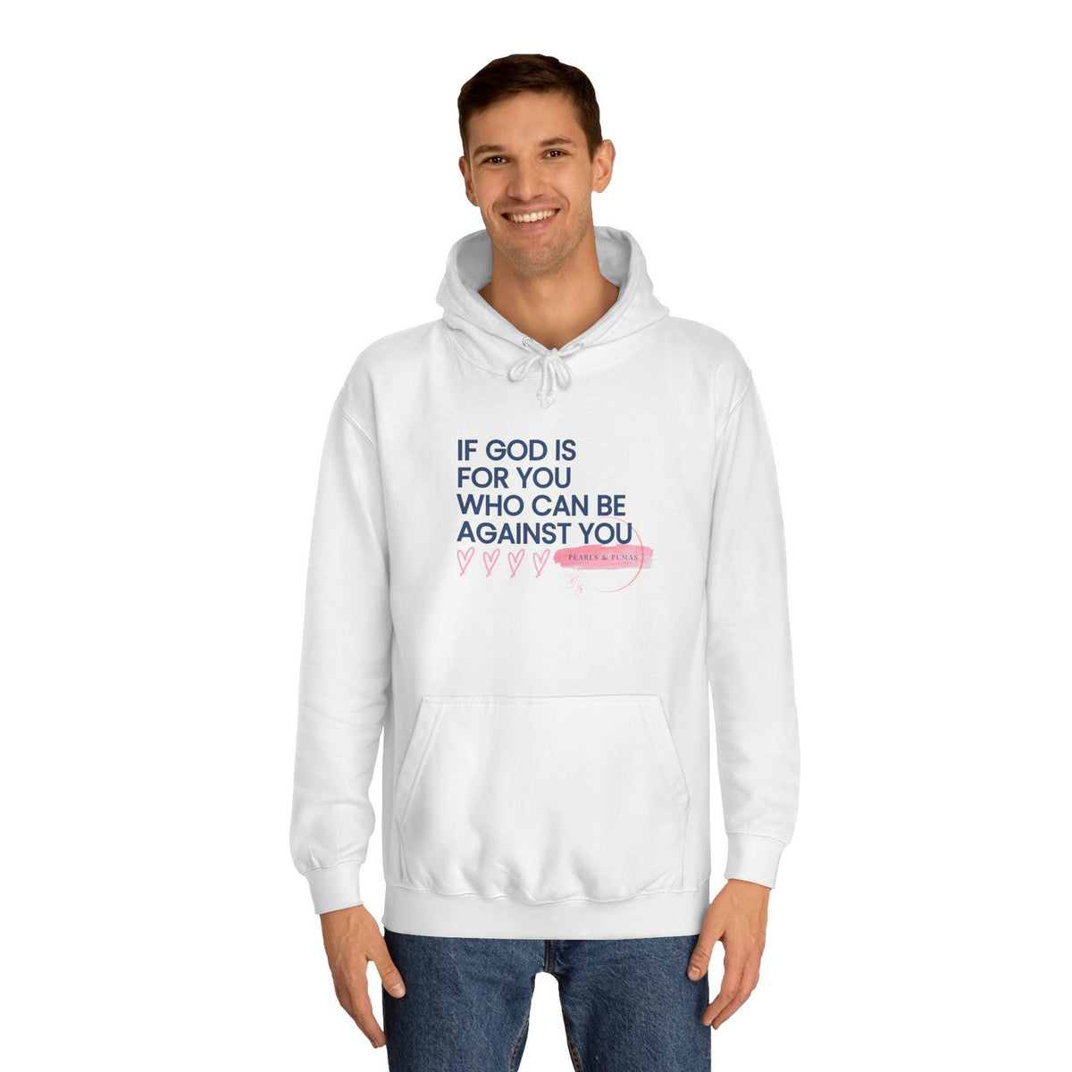 Inspirational Christian Hoodie: "If God is For You" Unisex Apparel