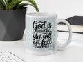 Christian Mug | Psalm 46:5 Encouragement | God Is Within Her Coffee Cup