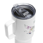 Christian Floral Travel Mug | Simply Blessed Coffee Tumbler
