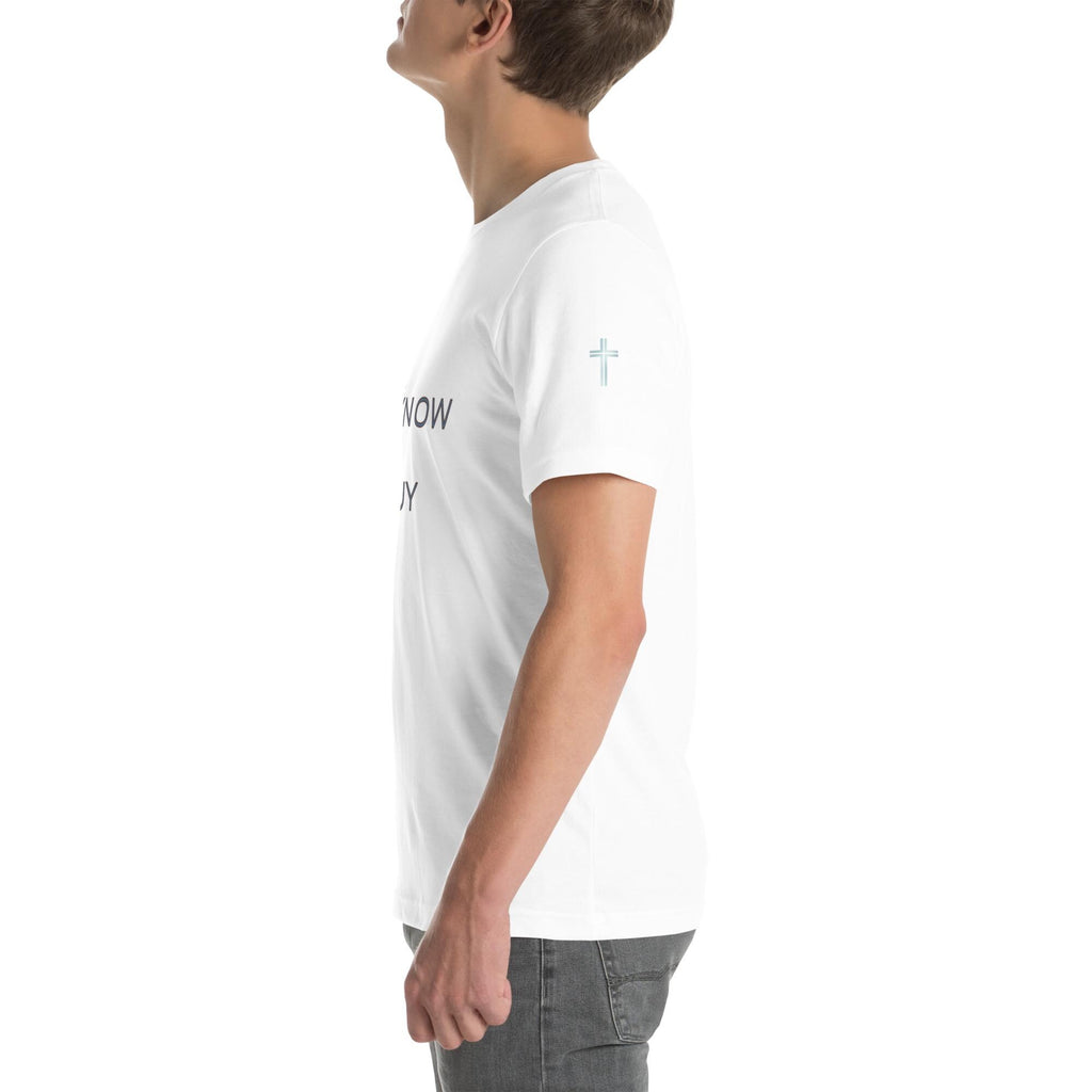 Christian Unisex Tee "I Know a Guy" | Cotton Jesus TShirt | Men & Women Relaxed Fit